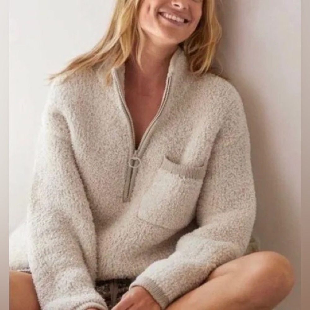 Aerie Sweater - Women’s Fluffy Sherpa Oversized Sweater